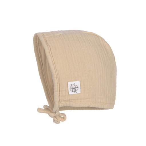 Erstlingsmütze GOTS - Nature, Beige von Lässig