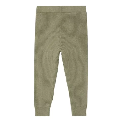Bio Strickleggins YUMA in olive von Sense Organic
