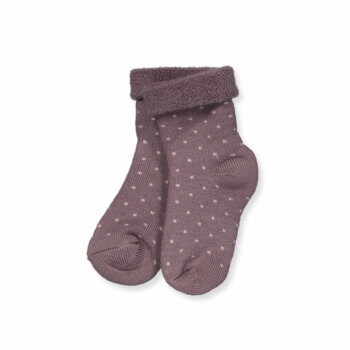 Arin Socken dunkles lila von mp Denmark