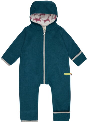 Overall Wollwalk petrol von Loud and Proud