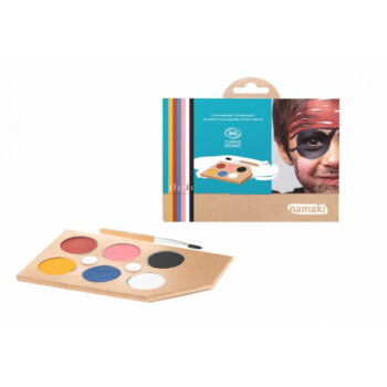 Bio Kinderschminke "Rainbow" Set 6-teilig von Namaki