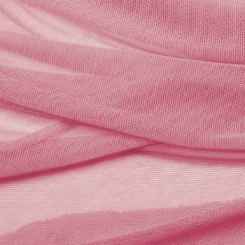 Bio Tüllstoff rosa - morning glory - Produktbild 1