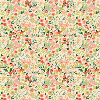 Bio Baumwollstoff Blümchen von Monaluna - Produktbild 1