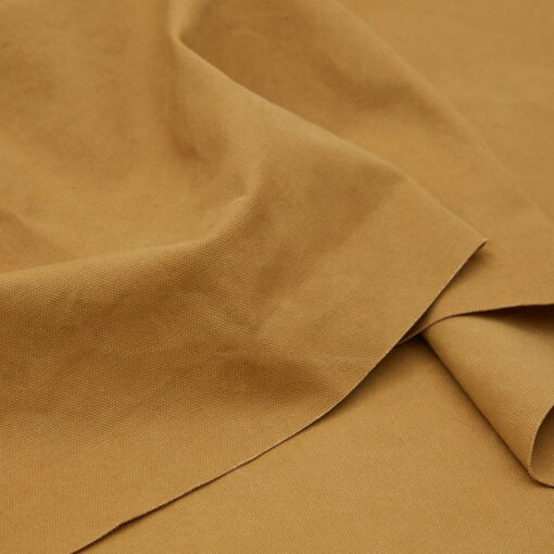 Canvasstoff Heavy Washed Mustard - Produktbild 1