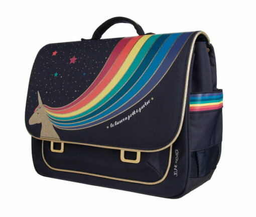 Schulranzen MIDI UNICORN GOLD  von Jeune Premier