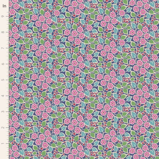 Baumwollstoff Tilda Pie in the Sky Topsy Turvy Blue - Produktbild 1