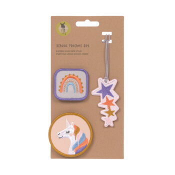 Anhänger & Patches - Schul Set Unique, Unicorn von Lässig