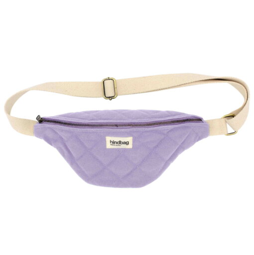 Gesteppte Gürteltasche Olivia - Flieder von Hindbag