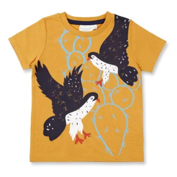 Kinder T-Shirt in Curry Falke IBON von Sense Organics - 6-7yrs