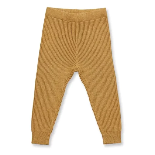 Strickleggings in Camel, Modell YUMA