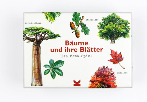 Bäume und ihre Blätter  Memo Spiel von Laurence King Verlag