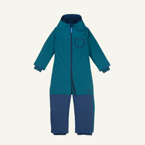 PIKKU WINTER SPORT Winteroverall mit Umschlagbündchen deep teal/navy von Finkid
