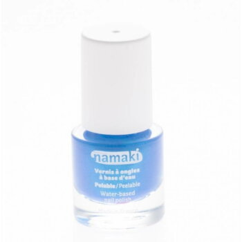 Wasserbasierter Nagellack Elektrisches Blau von Namaki