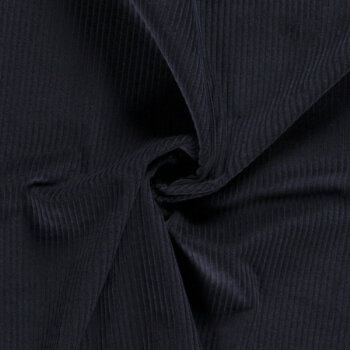 Cordstoff Breitcord marine - Produktbild 1