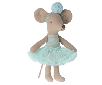 Ballerina Maus, Kleine Schwester - Hellmint von Maileg