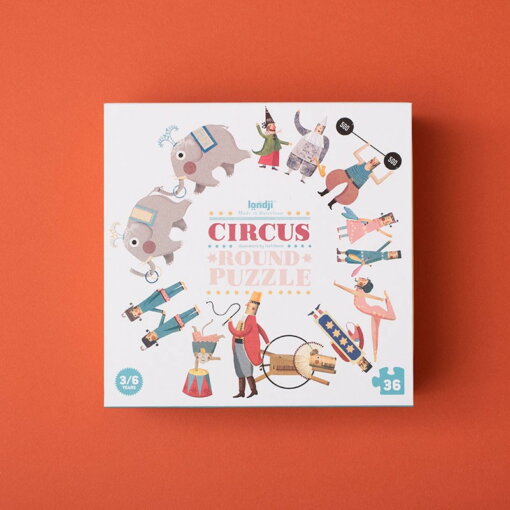 Rundes Zirkus Puzzle von Londji
