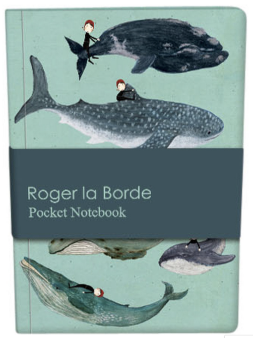 Whale Song Pocket Notebook von Roger la Borde