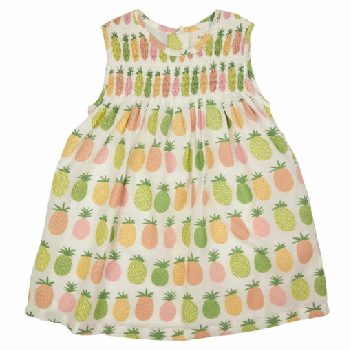 Ärmelloses Kittel Kleid - Ananas von Pigeon Organics