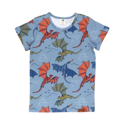 Bio T-Shirt Bunte Drachen - von Walkiddy