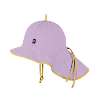 Sonnenhut Mütze Nackenschutz lavender von Pure Pure