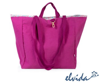 Individuelle einzigartige Wendetasche Blumen, Yogatasche, Tragetasche, Mumbag, Umhängetasche, Shopper - Produktbild 1