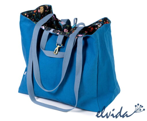 Individuelle einzigartige Wendetasche Blumenwiese, Yogatasche, Mumbag, Tragetasche, Umhängetasche, Shopper - Produktbild 1