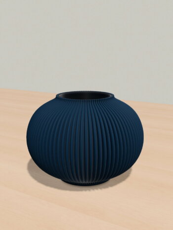 Dagna Vase - Scandi Design | Nachtblau von Blomskol