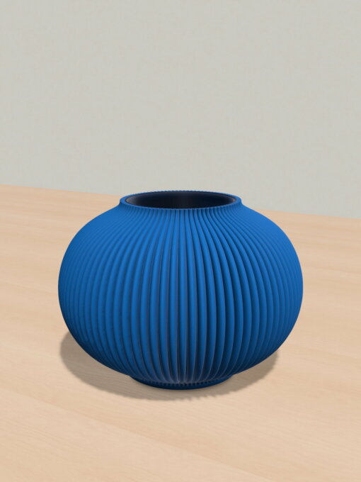 Dagna Vase - Scandi Design | Blau von Blomskol