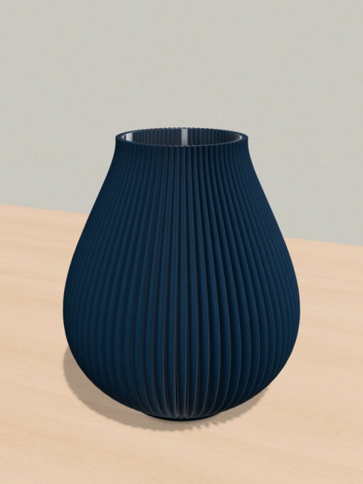 Riina Vase No.1 | Nachtblau von Blomskol