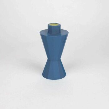 Spine - ANIS Kerzenhalter - 3D printed | Jeans Blue von Roki Design