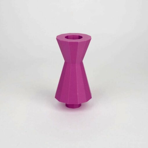 Spine - ANIS Kerzenhalter - 3D printed | Pink von Roki Design
