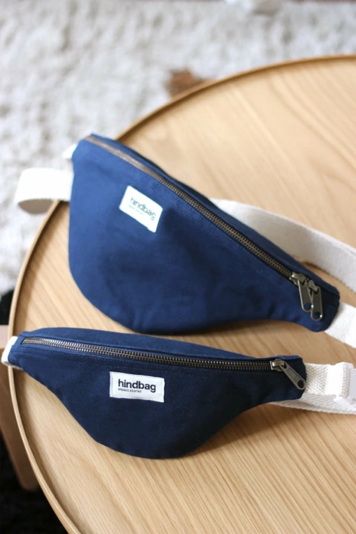 Augustin Bananentasche für Kinder - 17 Farben - Herbst/Winter | Navy  von Hindbag