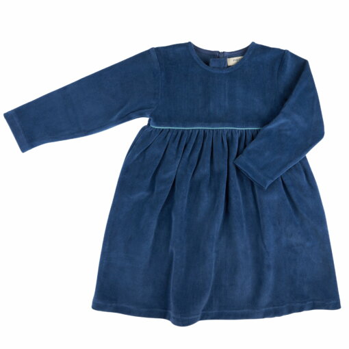 Velour Partykleid - Nachtblau von Pigeon Organics