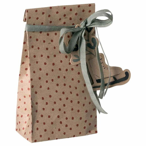 Geschenktüte, Polka rot - Mikro von Maileg