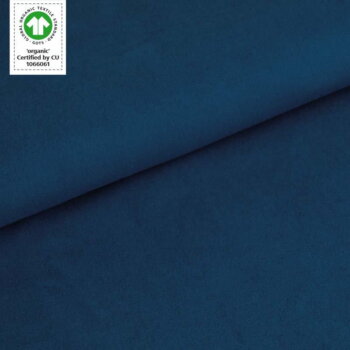 Bio-Baumwollfleece water by night (GOTS) - Produktbild 1