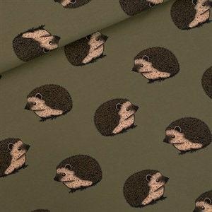 Hedgehog French Terry – Buchengrün - Produktbild 1