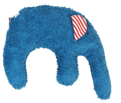 Bio Öko Kinder Kuschelkissen "Elefant" Petrol von Pat & Patty