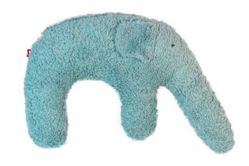 Bio Öko Kinder Kuschelkissen "Elefant" Eisblau von Pat & Patty