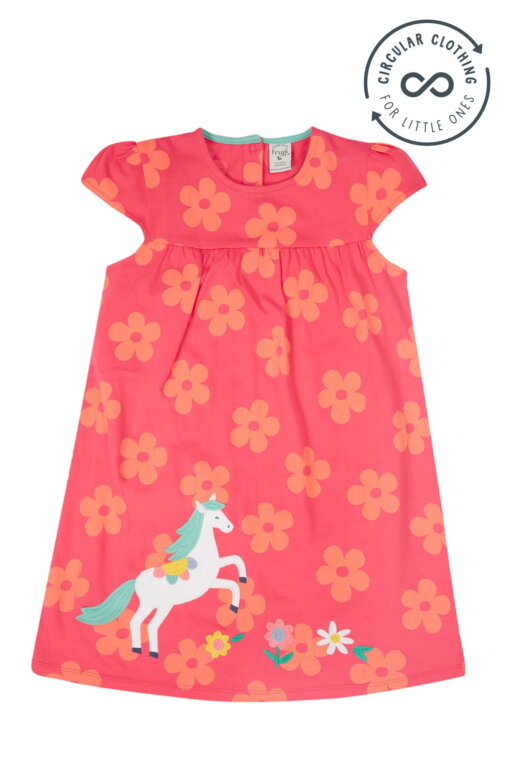 Kleines Lola Kleid mit Pferd von Frugi