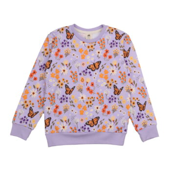 Oberteil Blumen und Schmetterlinge von Walkiddy