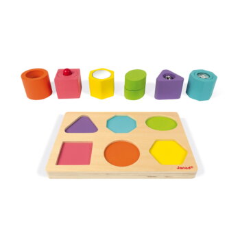 Sortierspiel Formen/ Bausteine (Holz) von Janod