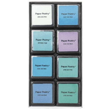 Tusche-Stempelkissen Set, Aqua Mix von Rico Design
