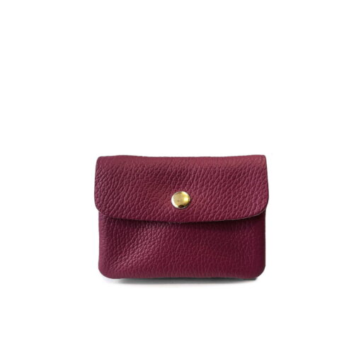 Kleine Lederwaren LUCE GRAINE bordeaux von Cherry Paris
