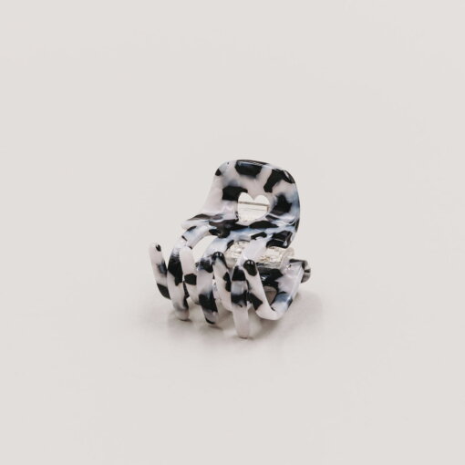 Haarspange klein Herz Panda von Eulenschnitt